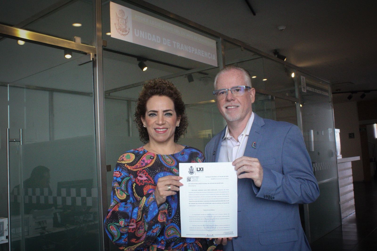 Diputada Adriana Elisa Meza presentó iniciativa en materia de prestadores de servicios turísticos.