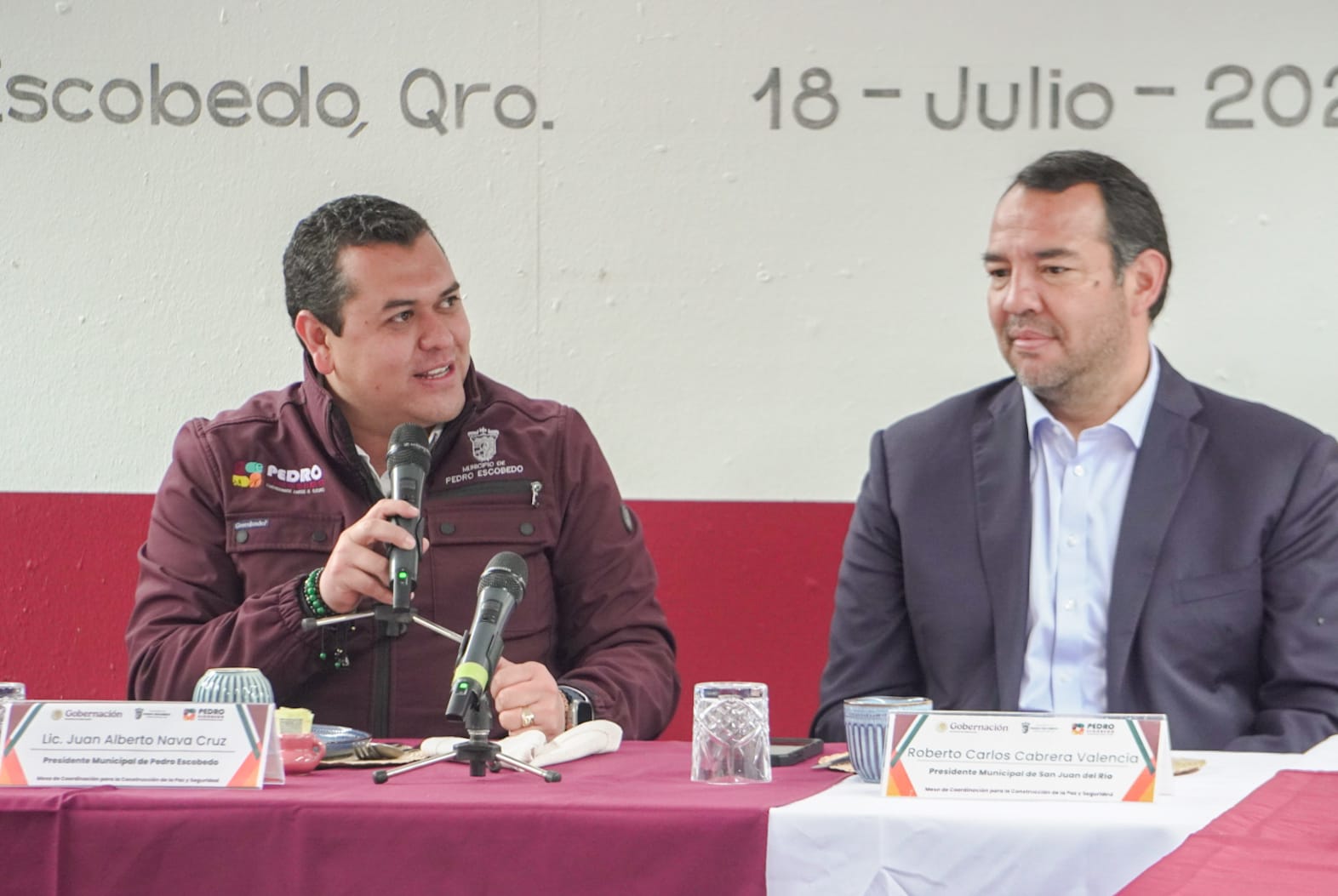 Pedro Escobedo fortalece la coordinación regional en seguridad