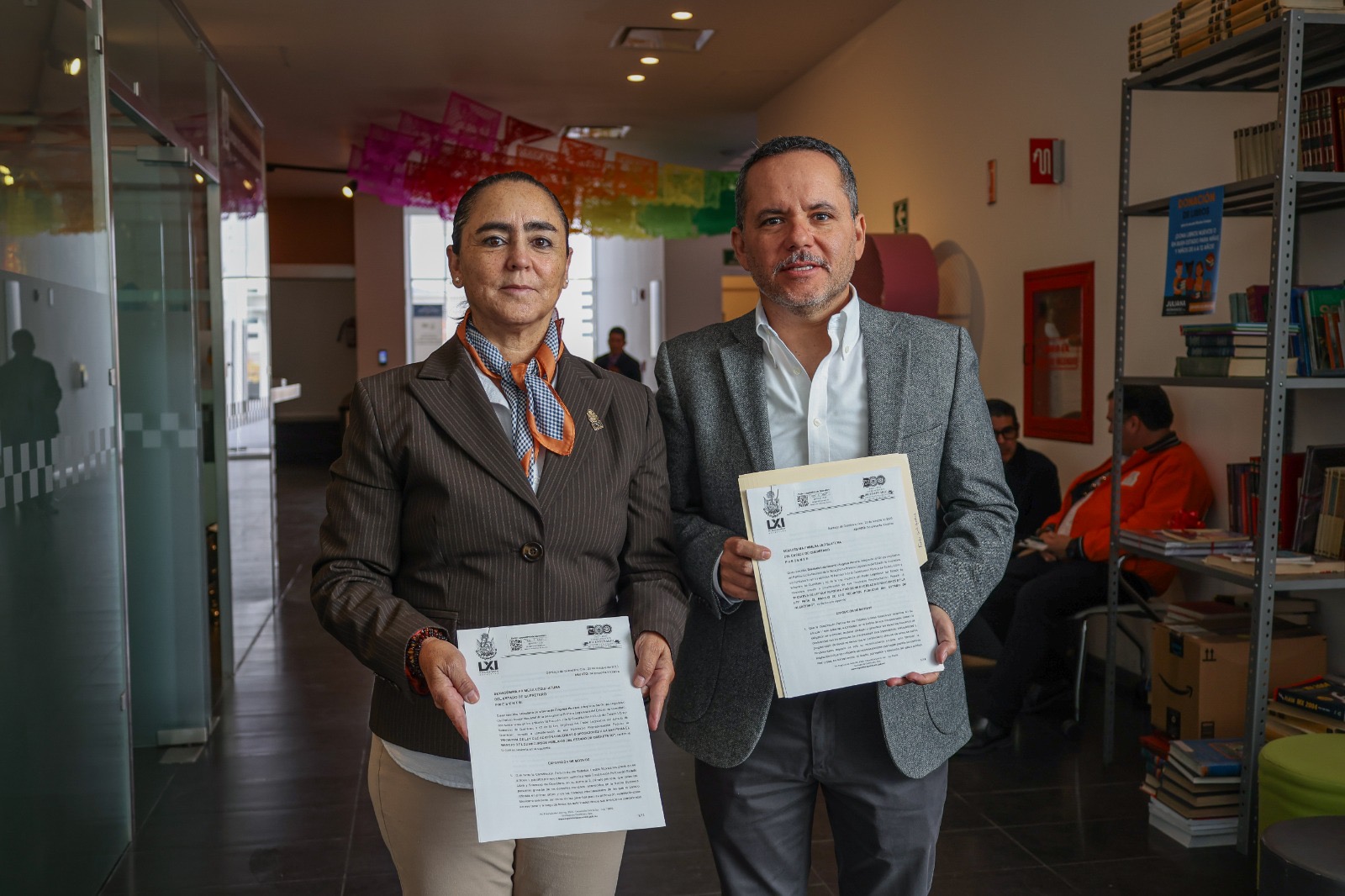 Gerardo Ángeles y Tere Calzada presentaron iniciativas de ley en materia de de atención de desastre